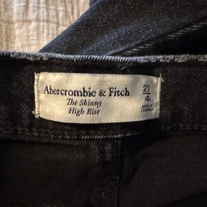 Abercrombie & Fitch Dark Wash High Rise Jeans